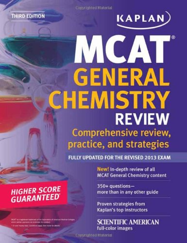Kaplan MCAT General Chemistry Review