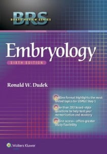 BRS Embryology 6e