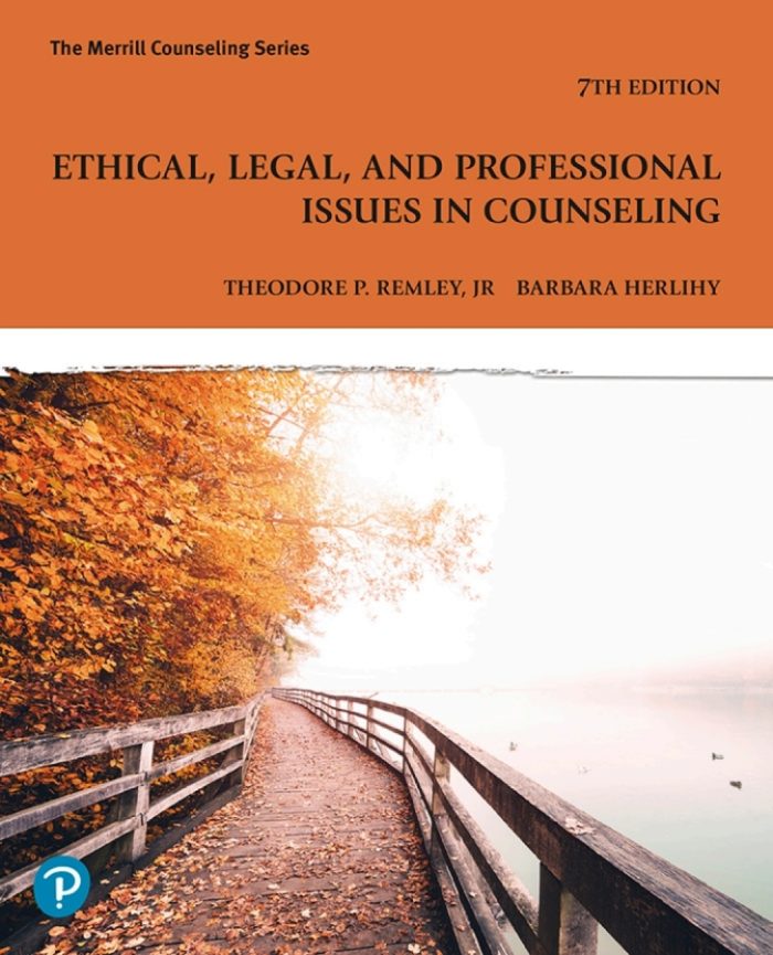 Ethical, Legal, and Professional Issues in Counseling, 7th Edition (Original PDF from Publisher)